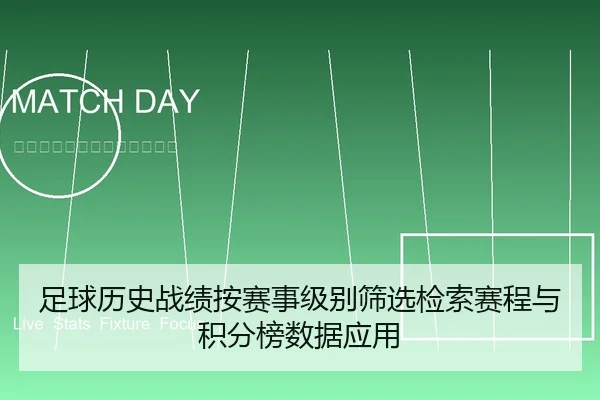 足球历史战绩按赛事级别筛选检索赛程与积分榜数据应用